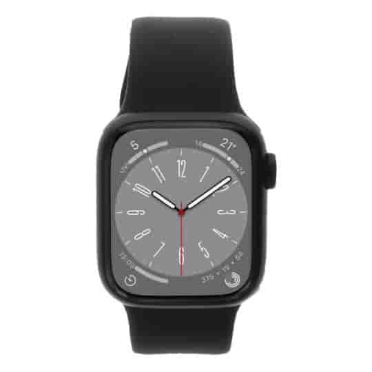 Apple Watch Series 8 GPS + Cellular 41mm Aluminium mitternacht Sportarmband Mitternacht