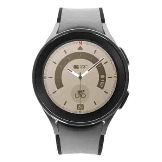 Samsung Galaxy Watch5 Pro LTE grey titanium 45mm Two-tone Sport Band sand grey