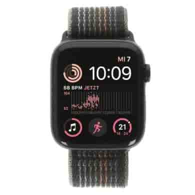 Apple Watch SE 2 GPS 44mm Aluminium mitternacht Sport Loop Mitternacht