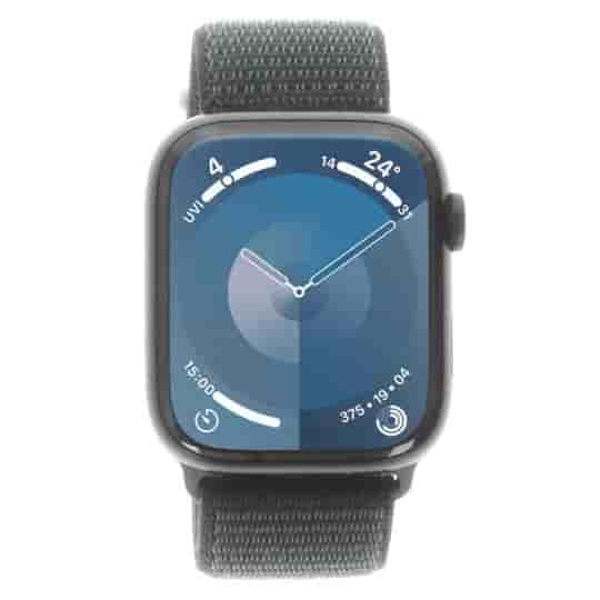 Apple Watch Series 9 GPS 45mm Aluminium mitternacht Sport Loop mitternacht