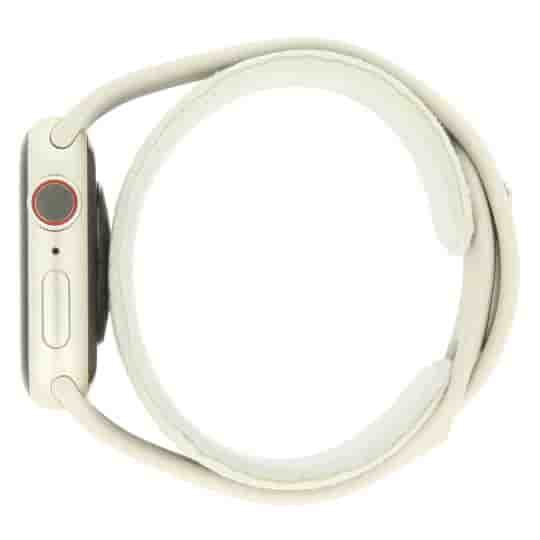 Apple Watch Series 9 GPS + Cellular 41mm Aluminium polarstern Sportarmband polarstern S/M