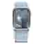 Apple Watch Series 9 GPS 41mm Aluminium silber Sport Loop winterblau
