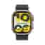 Apple Watch Ultra 2 GPS + Cellular 49mm Titan natur Ocean Armband schwarz