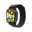 Apple Watch Ultra 2 GPS + Cellular 49mm Titan schwarz Alpine Loop dunkelgrün L