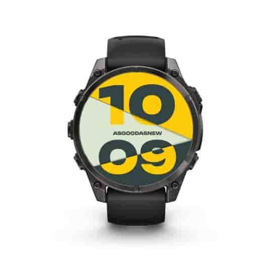 Garmin Fenix 8 AMOLED Sapphire 51mm schwarz/titan carbongrau DLC (010-02905-21)