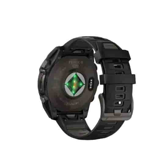 Garmin Fenix 8 Solar Sapphire 51mm graphit/titan carbongrau DLC (010-02907-11)