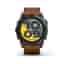 Garmin Epix Pro (Gen 2) Sapphire 51mm schwarz/carbongrau Titan DLC QuickFit-Leder-Armband (010-02804-30)