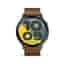 Garmin Venu 4 45mm schwarz/schiefergrau Leder-Armband dunkelbraun (010-03014-03)