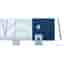 iMac 24" (2021) Apple M1 mit 8‐Core CPU 8-core GPU - 256 GB SSD - 8 GB QWERTY - Englisch Standardglas