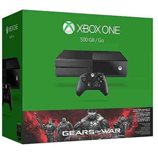 Xbox One 500GB - Schwarz - Limited Edition Gears of War Ultimate + Gears of War Ultimate