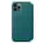 Apple-Folio Hülle iPhone 11 Pro - Leder Blau
