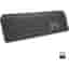 Logitech Tastatur QWERTZ Deutsch Wireless mit Hintergrundbeleuchtung MX Keys Advanced