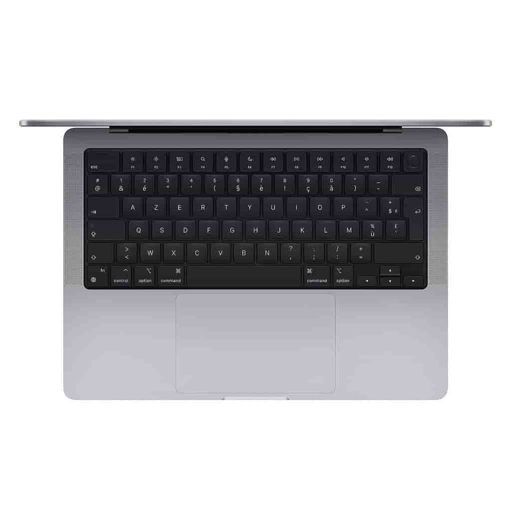 MacBook Pro 14" (2021) - Apple M1 Pro mit 10‐Core CPU und 16-core GPU - 32GB RAM - SSD 512GB - Standard-Display - QWERTY - Spanisch
