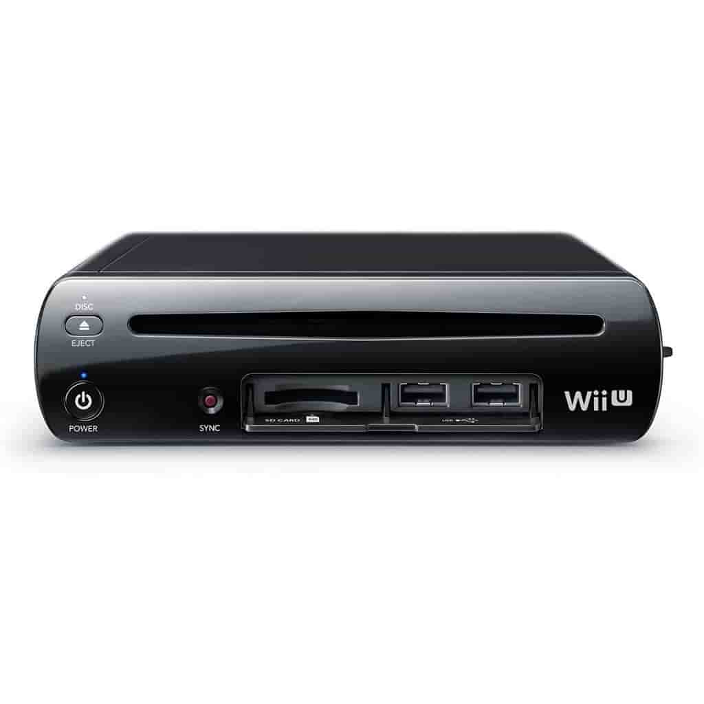 Wii U Premium 32GB - Schwarz + Super Mario Bros + Super Luigi