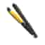 Italian Design Gold Styler Volume Round - Schwarz/Gelb Glätteisen