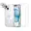 Hülle iPhone 15 und 2 schutzfolien - TPU - Transparent
