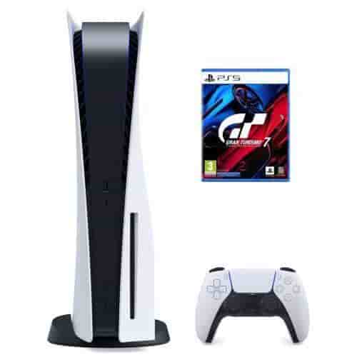 PlayStation 5 825GB - Weiß + Gran Turismo 7