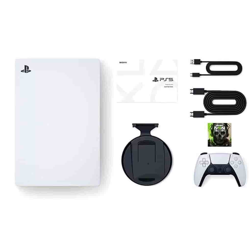 PlayStation 5 825GB - Weiß + Modern Warfare II