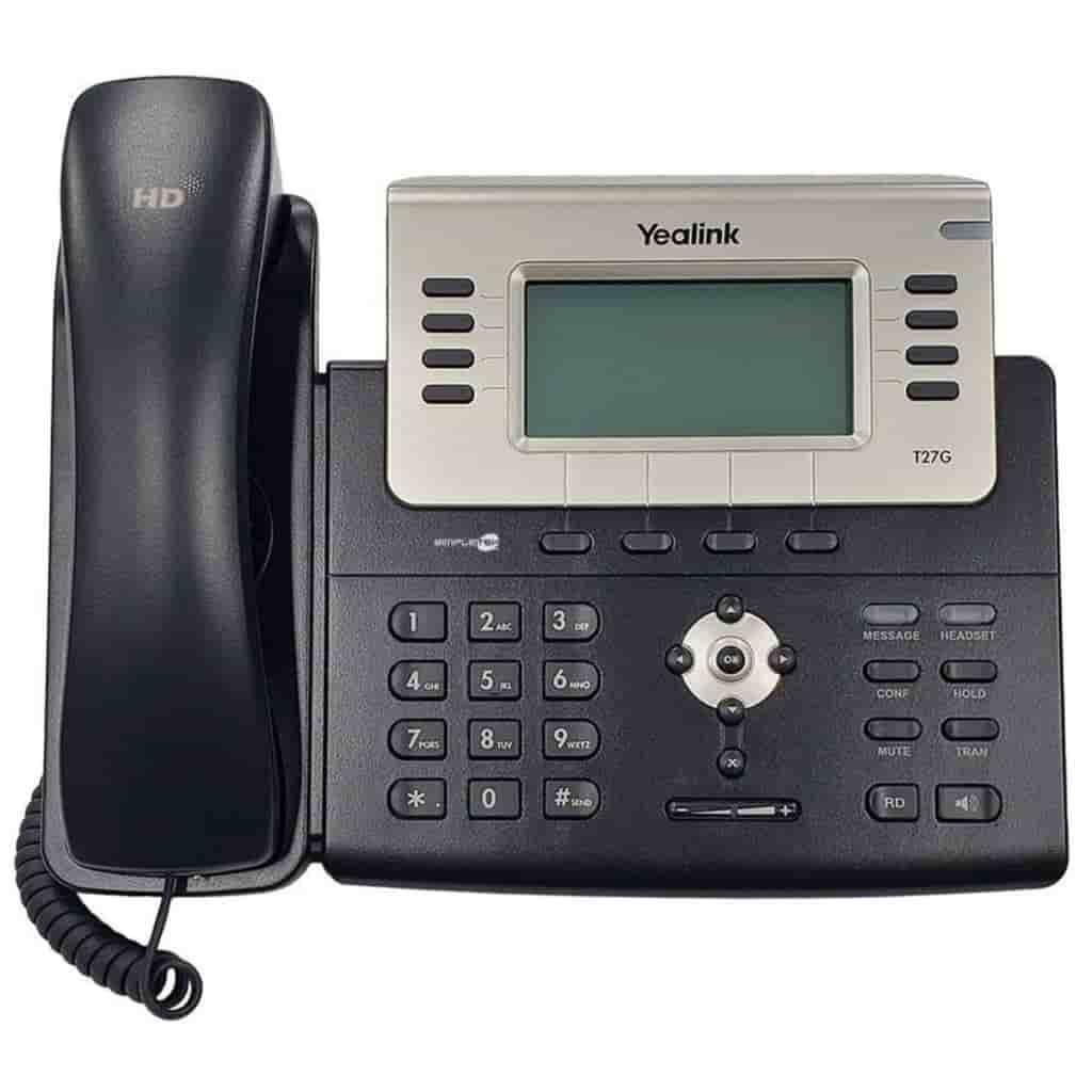 Yealink Professional Gigabit IP Telephone - 6 Account SIP Festnetztelefon