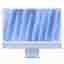 iMac 24" (2024) Apple M4 mit 8‐Core CPU 8-core GPU - 256 GB SSD - 16 GB AZERTY - Französisch Standardglas