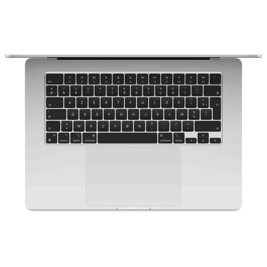 MacBook Air 15" (2023) - Apple M2 mit 8‐Core CPU und 10-core GPU - 8GB RAM - SSD 256GB - Standard-Display - AZERTY - Französisch