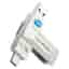 Kingspec MemoStone US1 SSD Pen Drive, 540MB/s Read - 430MB/s Write Externe Festplatte - SSD 1000 GB USB-A / USB-C