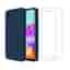 Hülle Galaxy A41 und 2 schutzfolien - Silikon - Blau