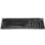 Simpletek Tastatur AZERTY Französisch Wireless Mouse + Keyboard with Stickers 1000 DPI 2.4G Nano reciever
