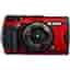 Kompakt Kamera Tough TG-6 - Rot/Schwarz + Olympus 4X Wide Optical Zoom Lens 25-100mm f/2-4.9 f/2-4.9