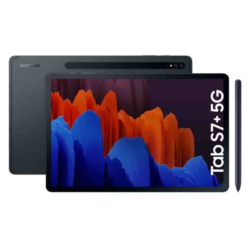 Galaxy Tab S7+ 256GB - Schwarz - WLAN