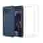 Hülle Google Pixel 8 und 2 schutzfolien - Silikon - Blau