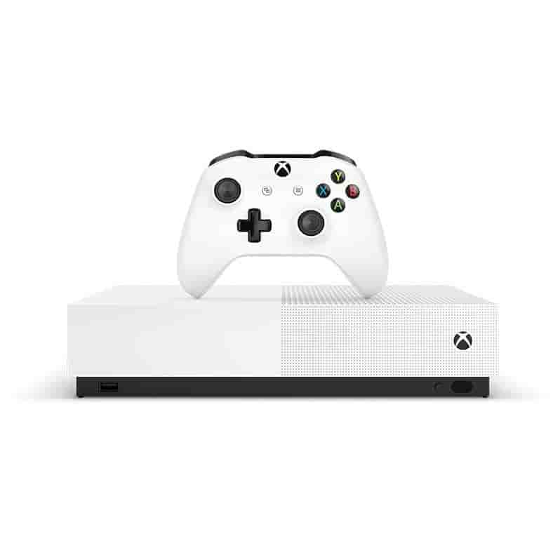 Xbox One S 1000GB - Weiß - Limited Edition All Digital + Sea of Thieves + Fortnite + Minecraft