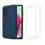Hülle Galaxy A32 5G und 2 schutzfolien - TPU - Blau