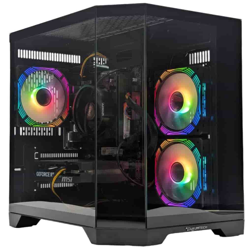 WJM DS240 Ryzen 5 5500 3.6 GHz - SSD 512 GB + HDD 1 TB - 16GB