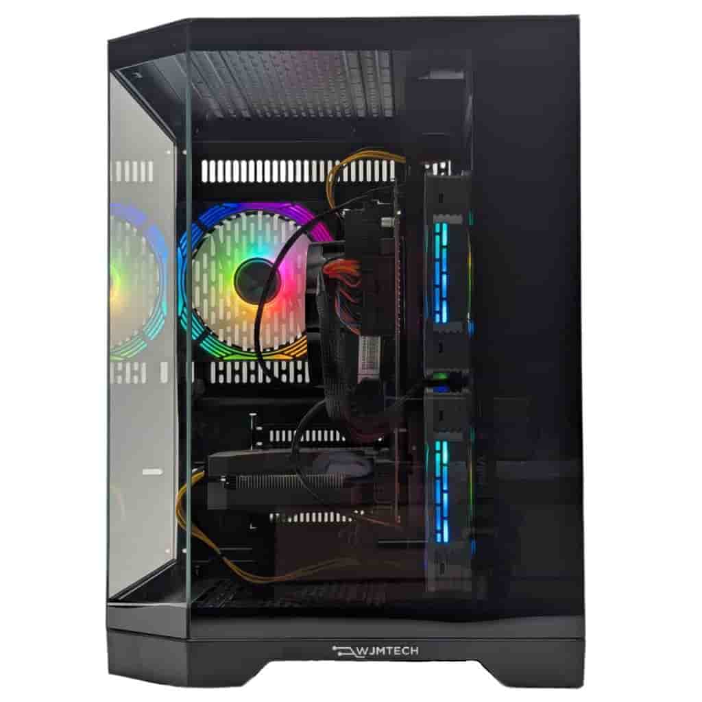 WJM DS240 Ryzen 5 5500 3.6 GHz - SSD 512 GB + HDD 1 TB - 16GB