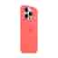 Apple Silicone case iPhone 12 mini - Magsafe - Silicone Pink