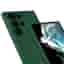 Case Galaxy S22 Ultra 5G and 2 protective screens - Silicone - Green