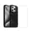 Back Market Case iPhone 16 Pro and protective screen - 100% Biodegradable - Black Wave