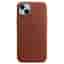 Apple Leather case iPhone 14 Plus - Magsafe - Leather Brown