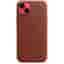 Apple Leather case iPhone 14 Plus - Magsafe - Leather Brown