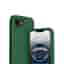 Case iPhone 16e and 2 protective screens - Silicone - Green