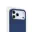 Case iPhone 17 Pro and 2 protective screens - Silicone - Blue