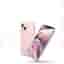 Case iPhone 13 and 2 protective screens - Silicone - Pink
