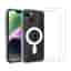 Case iPhone 14 and 2 protective screens - TPU - Transparent