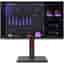 60-inch Lenovo ThinkVision T24i-30 1920 x 1080 LED Monitor Black