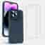 Case iPhone 14 Pro and 2 protective screens - TPU - Blue
