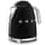 Smeg KLF03BLEU Black 1.7000L - Electric kettle