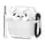 White Silicone Case Cover for AirPods 4th Generation