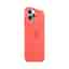 Apple Silicone case iPhone 12 mini - Silicone Pink Citrus