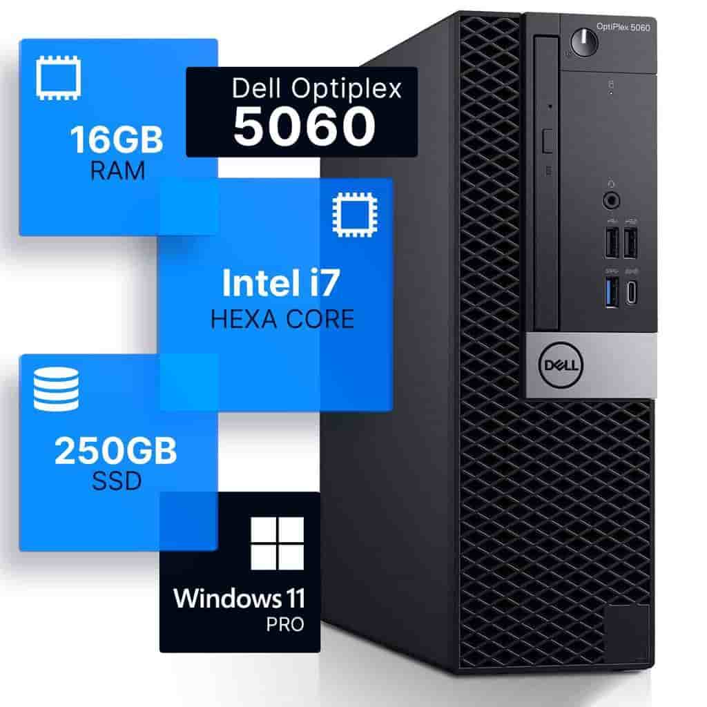 Dell OptiPlex 5060 Core i7 3.2 GHz - SSD 256 GB RAM 16GB